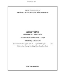 Giáo trình Kỹ năng mềm (Nghề: Công tác xã hội - Cao đẳng) - Trường Cao đẳng Cộng đồng Kon Tum