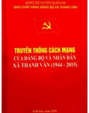 Ebook Truyền thống cách mạng của Đảng bộ và nhân dân xã Thanh Vân (1944-2015)