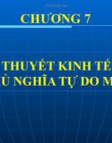 Bài giảng Lịch sử các học thuyết kinh tế: Chương 7