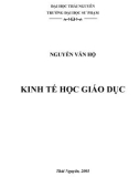 Kinh tế học giáo dục - Nguyễn Văn Hộ