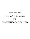 Kho tàng câu đố dân gian: Phần 2