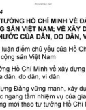 Bài giảng Tư tưởng Hồ Chí Minh: Chương 4 - GV. Lê Thị Ái Nhân