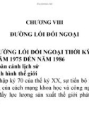 Bài giảng Đường lối cách mạng của Đảng Cộng sản Việt Nam: Chương 8 - Trường ĐH Công nghiệp Thực phẩm TP.HCM