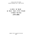 Đảng cộng sản Việt Nam tỉnh Đồng Nai - Lịch sử Đảng bộ: Tập 3