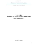 Tài liệu Bồi dưỡng thường xuyên giáo viên mầm non: Nội dung bồi dưỡng 2 - Cao Thị Thái, Lưu Đức Hạnh