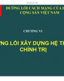 Bài giảng Đường lối cách mạng của ĐCS Việt Nam: Chương 6