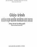 Giáo trình Giáo dục quốc phòng an ninh (Dùng cho hệ cao đẳng nghề - Tái bản lần thứ ba): Phần 1