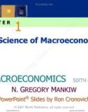 Lecture Macroeconomics (Sixth Edition): Chapter 1 - N. Gregory Mankiw