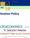 Lecture Macroeconomics (Sixth Edition): Chapter 14 - N. Gregory Mankiw