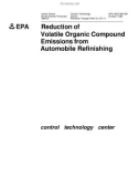 Reduction of Volatile Organic Compound Emissions from Automobile Refinishing