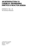 Ebook An introduction to chemical engineering kinetics and reactor design: Part 1