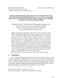 Study of supporting electrolytes of kcl acetate buffer NH4Ac for simultaneous determination of Zn2, Cd2, Cu2, Pb2 in acid mine drainage in Mao Khe, Quang Ninh by anodic stripping voltammetry at hanging mercury-drop electrode