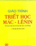 Giáo trình Triết học Mác-Lênin (Tái bản lần thứ nhất): Phần 1