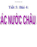 Bài 4: Các nước châu Á - Bài giảng điện tử Sử 9 - GV: M.T.Thanh