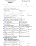 Đề thi giữa học kì 2 môn Hóa học lớp 11 năm 2020-2021 có đáp án - Trường THPT Mạc Đĩnh Chi