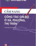 Công tác chi bộ ở xã, phường, thị trấn: Phần 1