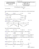 Đề thi thử tốt nghiệp THPT năm 2021 môn Toán - Trường THPT Phụ Dực (Lần 2)