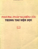 Công tác nghiên cứu khoa học trong thư viện: Phần 1