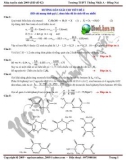 Đề thi thử đại học môn hoá - THPT Thống Nhất A - đề 2