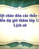 Bài giảng Lịch sử 12 bài 24: Việt Nam trong những năm đầu sau thắng lợi của cuộc kháng chiến chống Mỹ, cứu nước năm 1975