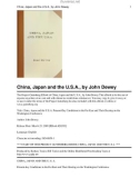 China, Japan and the U.S.A.