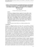 Subjugated knowledge and the potentials to foster changes in students' attitudes towards knowledge and their world views: A case study in an American history class