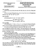 Đề thi tuyển sinh vào lớp 10 môn Toán năm 2024-2025 - Trường THPT Chuyên Hà Tĩnh