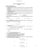 ĐỀ ÔN TẬP THI ĐH & CĐ MÔN VẬT LÍ ĐỀ SỐ 20