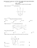 Đề thi thử THPT Quốc gia năm 2021 môn Toán có đáp án chi tiết - Trường THPT Thái Hòa