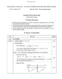 Hướng dẫn chấm thi kỳ thi tốt nghiệp THPT năm 2010 môn Toán - Giáo dục thường xuyên