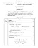Hướng dẫn chấm thi kỳ thi tốt nghiệp THPT năm 2010 môn Toán - Giáo dục THPT