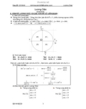 Tài liệu toán Phương trình lượng giác 