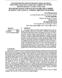 Tích hợp phương pháp sư phạm kỹ thuật số trong hoạt động giảng dạy và học tập: Nghiên cứu về một trường đại học tư thục ở Việt Nam