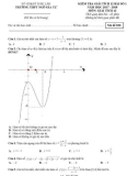 Đề kiểm tra bài số 1 Giải tích lớp 12 năm 2017-2018 - THPT Ngô Gia Tự - Mã đề 020