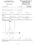 Đề kiểm tra bài số 1 Giải tích lớp 12 năm 2017-2018 - THPT Ngô Gia Tự - Mã đề 019