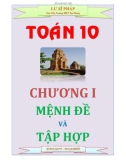 Tài liệu học tập môn Toán lớp 10: Chương 1 - Mệnh đề và tập hợp