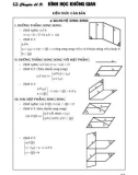 Chuyên đề 5: Hình học không gian