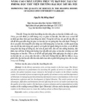 Nâng cao chất lượng phục vụ bạn đọc tại các phòng đọc thư viện Trường Đại học Mở Hà Nội