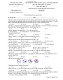 Đề thi KSCL môn Hóa học 10 năm 2020-2021 có đáp án - Trường THPT Quế Võ 1 (Lần 1)