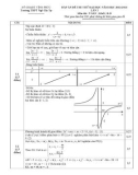 Đáp án Đề thi thử Đại học lần 1 môn Toán khối B, D năm 2014 - THPT Ngô Gia Tự