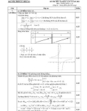Đáp án Đề thi thử Đại học lần 2 môn Toán khối A, A1 năm 2014 - THPT Lý Thái Tổ