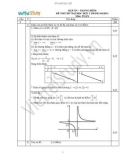 Đáp án Đề thi thử Đại học lần 1 môn Toán khối A tháng 4/2014