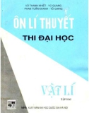 Hướng dẫn ôn tập lý thuyết thi Đại học Vật lý (Tập 2): Phần 1 (Bản năm 2001)