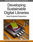 Ebook Developing sustainable digital libraries, socio-technical perspectives