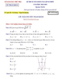 Đề thi thử vào lớp 10 THPT môn Toán năm 2022-2023 có đáp án - Sở GD&ĐT Phú Thọ