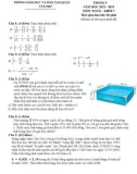Đề kiểm tra môn Toán lớp 7 năm 2022-2023 có đáp án - Phòng GD&ĐT quận Tân Phú