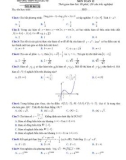 Đề thi thử THPT Quốc gia môn Toán năm 2018 - THPT Ngô Gia Tự - Mã đề 132