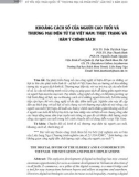 Khoảng cách số của người cao tuổi và thương mại điện tử tại Việt Nam: Thực trạng và hàm ý chính sách