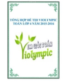 Tổng hợp đề thi Violympic Toán lớp 4 năm 2015-2016