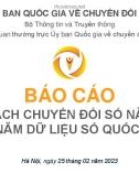 Báo cáo kế hoạch chuyển đổi số năm 2023 và dữ liệu số quốc gia